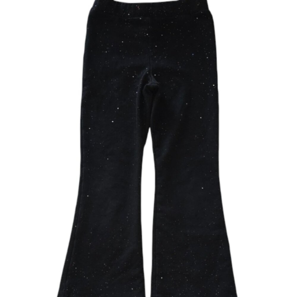 Garanimals Girls 5T Lot of 2 Glittery Navy and Black Flare Leggings/Pants T9 - Picture 6 of 9